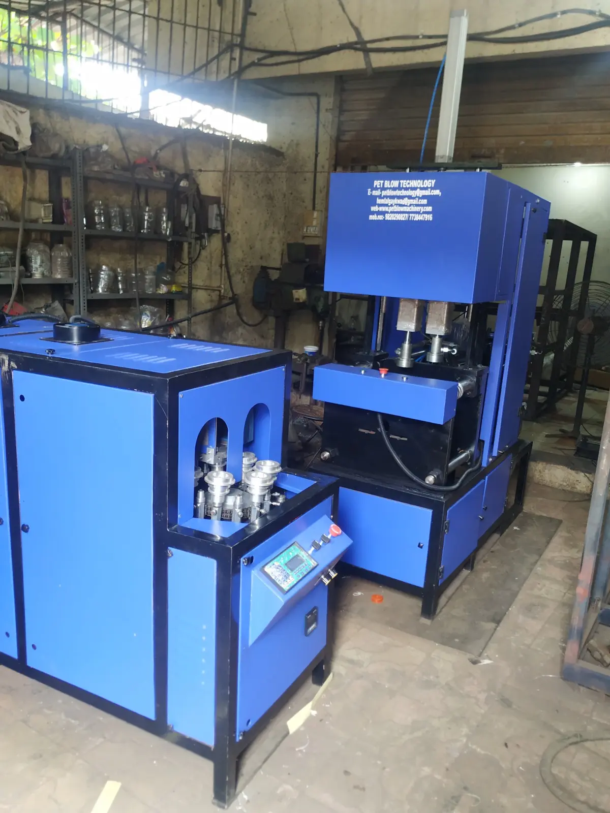 Preform Heating Section